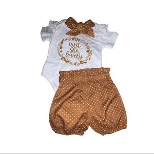 3 pc toddler girl set